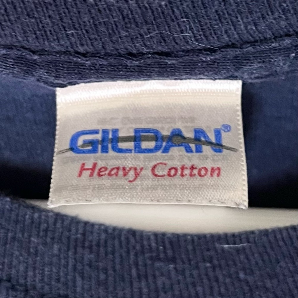 CAVENDER’S Navy Blue Mason Jar Long Sleeve Gildan Graphic T-Shirt Small - Picture 5 of 6